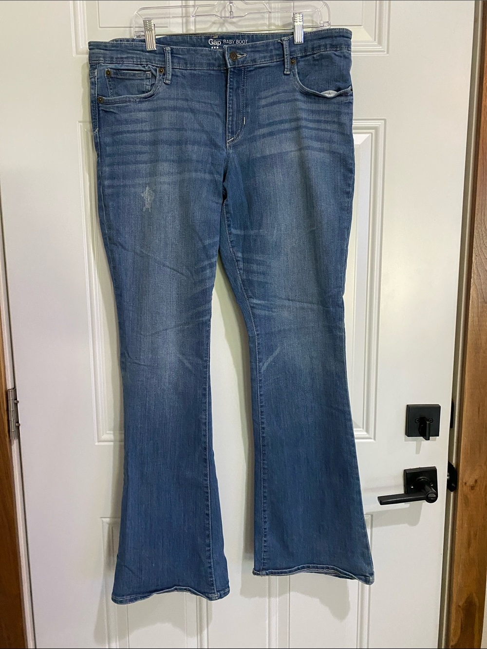 GAP Women's Medium Blue Flare Jeans